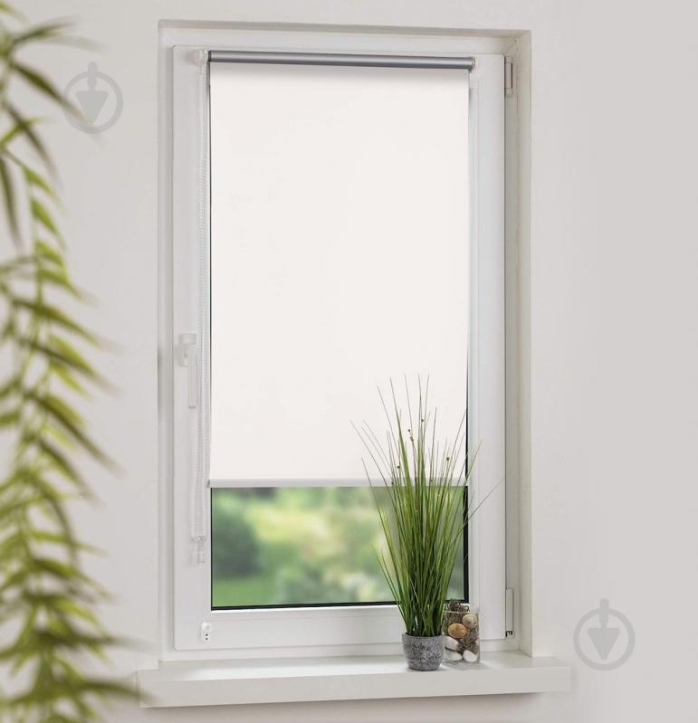 Ролета міні термо (blackout) Rollotex з фіксацією під нахил BOSTON кремова 79x160 см - фото 2 Ролета міні термо (blackout) Rollotex з фіксацією під нахил BOSTON кремова 79x160 см - фото 2