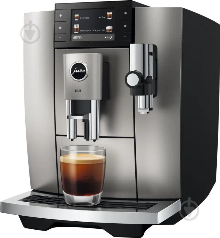Кофемашина Jura E8 Midnight Silver (ED) (15712) - фото 3 Кофемашина Jura E8 Midnight Silver (ED) (15712) - фото 3