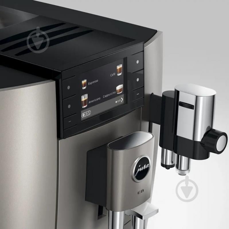 Кофемашина Jura E8 Midnight Silver (ED) (15712) - фото 9 Кофемашина Jura E8 Midnight Silver (ED) (15712) - фото 9