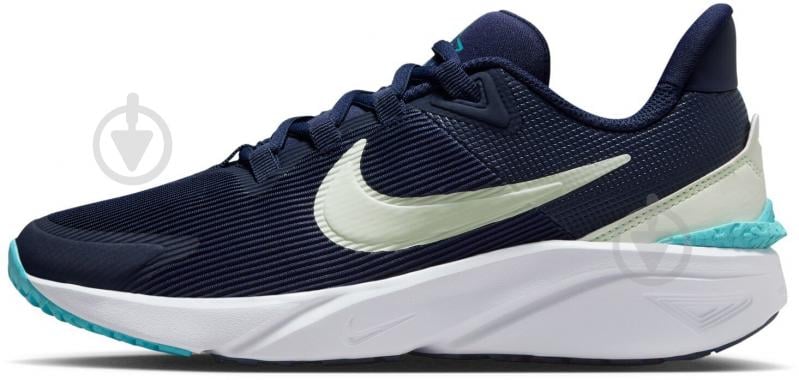 Кроссовки для мальчиков Nike STAR RUNNER 4 DX7615-409 р.39 темно-синие - фото 3 Кроссовки для мальчиков Nike STAR RUNNER 4 DX7615-409 р.39 темно-синие - фото 3