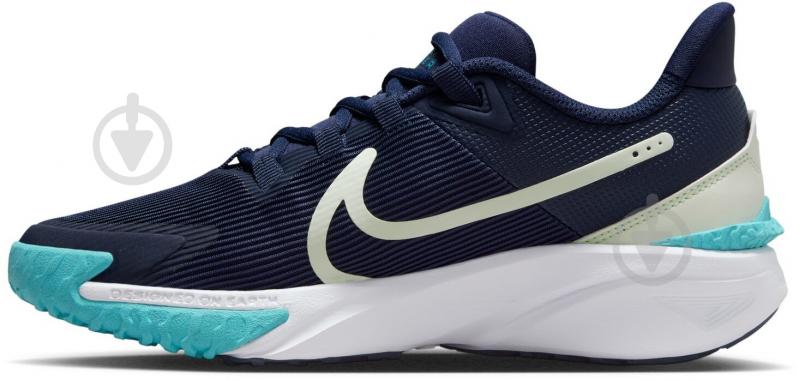 Кроссовки для мальчиков Nike STAR RUNNER 4 DX7615-409 р.39 темно-синие - фото 4 Кроссовки для мальчиков Nike STAR RUNNER 4 DX7615-409 р.39 темно-синие - фото 4