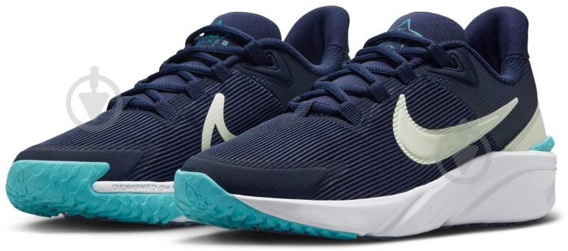 Кроссовки для мальчиков Nike STAR RUNNER 4 DX7615-409 р.39 темно-синие - фото 5 Кроссовки для мальчиков Nike STAR RUNNER 4 DX7615-409 р.39 темно-синие - фото 5