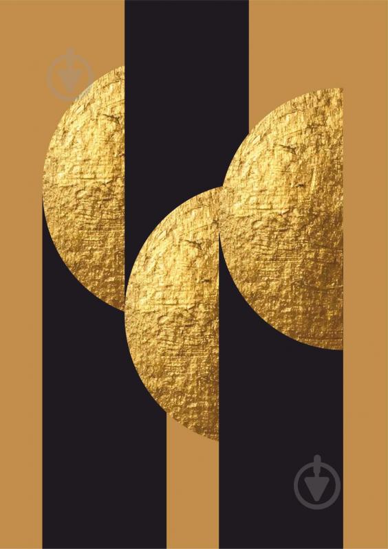 Постер Геометрія золото (колекція 3) Posterclub - фото 1 Постер Геометрія золото (колекція 3) Posterclub - фото 1