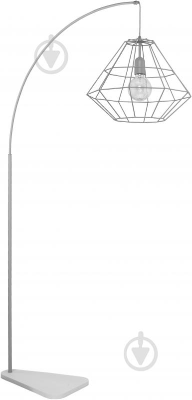 Торшер TK Lighting Diamond 60 Вт E27 серый 3009 - фото 1