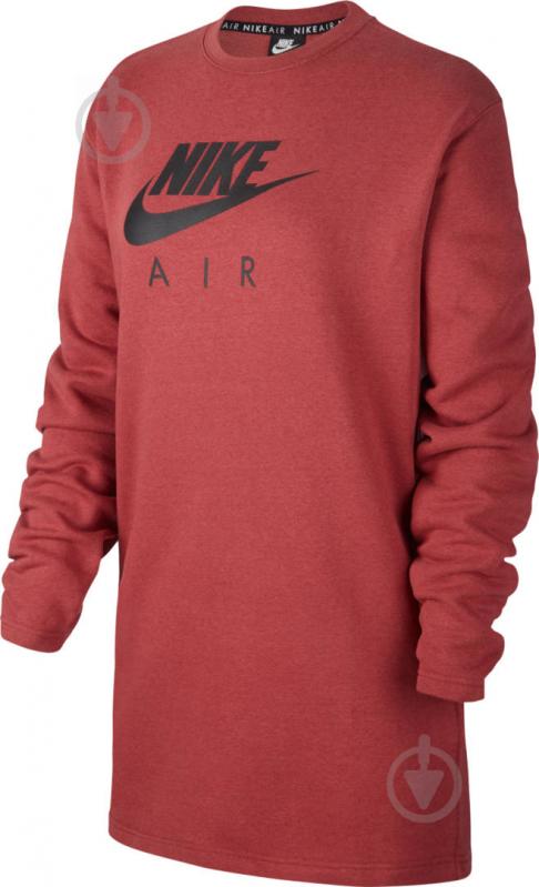 Платье Nike W NSW AIR CREW DRESS BB FLC BV5134-661 р.M оранжевый - фото 1