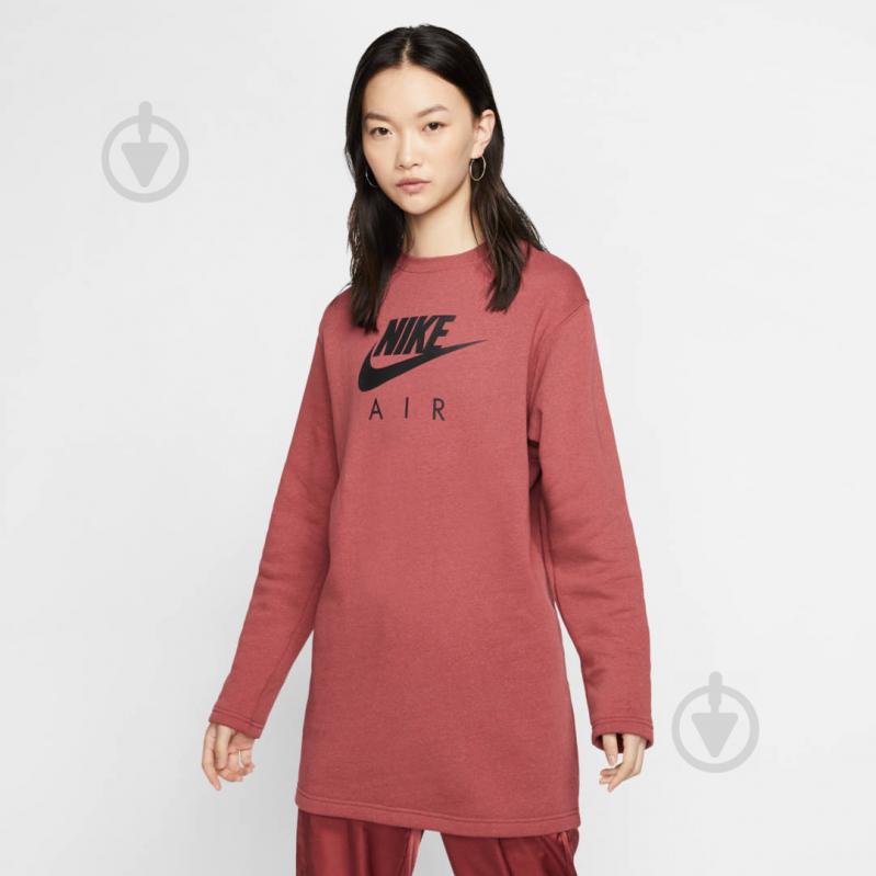 Платье Nike W NSW AIR CREW DRESS BB FLC BV5134-661 р.M оранжевый - фото 4