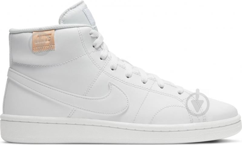 Кроссовки женские демисезонные Nike Court Royale 2 Mid CT1725-100 р.38,5 белые - фото 3