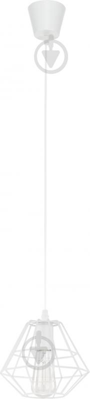 Подвес TK Lighting Diamond 1x60 Вт E27 белый 847 - фото 1 Подвес TK Lighting Diamond 1x60 Вт E27 белый 847 - фото 1