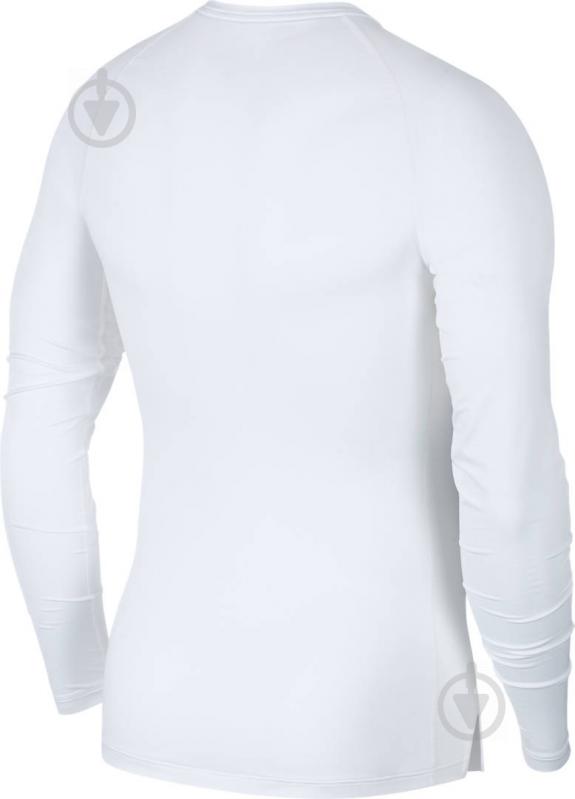 Футболка Nike M NP TOP LS TIGHT BV5588-100 р.2XL белый - фото 2