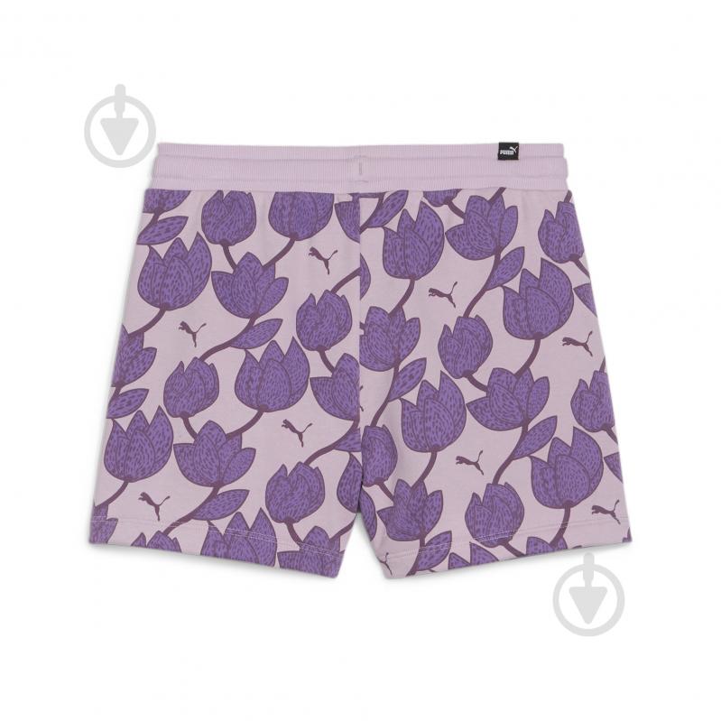 Шорти Puma ESS+ BLOSSOM AOP SHORTS G 67982060 р. 128 рожевий - фото 2