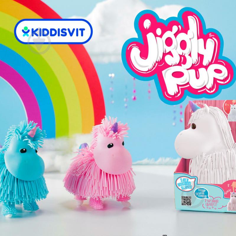 Игрушка интерактивная JIGGLY PUP Волшебный единорог (белый) JP002-WB-WH - фото 5