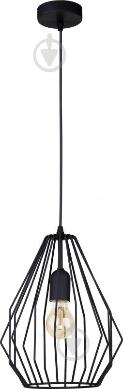 Подвес TK Lighting Brylant 1x60 Вт E27 черный 2257 - фото 1