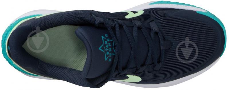 Кроссовки для мальчиков Nike STAR RUNNER 4 DX7615-409 р.40 темно-синие - фото 8