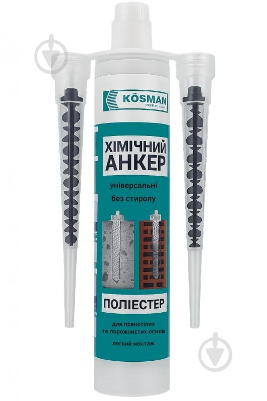 Химический анкер K-PESF-300 KOSMAN 300 мл - фото 1 Химический анкер K-PESF-300 KOSMAN 300 мл - фото 1