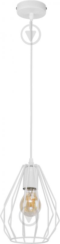 Подвес TK Lighting Brylant 1x60 Вт E27 белый 2222 - фото 1