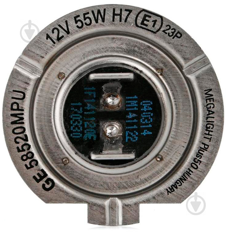 Автолампа галогенная GENERAL ELECTRIC Megalight +50% (58520MPU) H7 55 Вт 1 шт.(58520 MPU) - фото 4