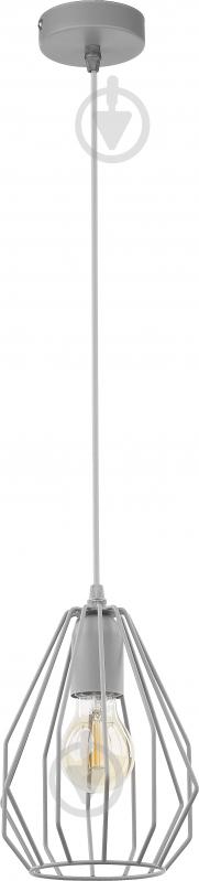 Подвес TK Lighting Brylant 1x60 Вт E27 серый 2226 - фото 1