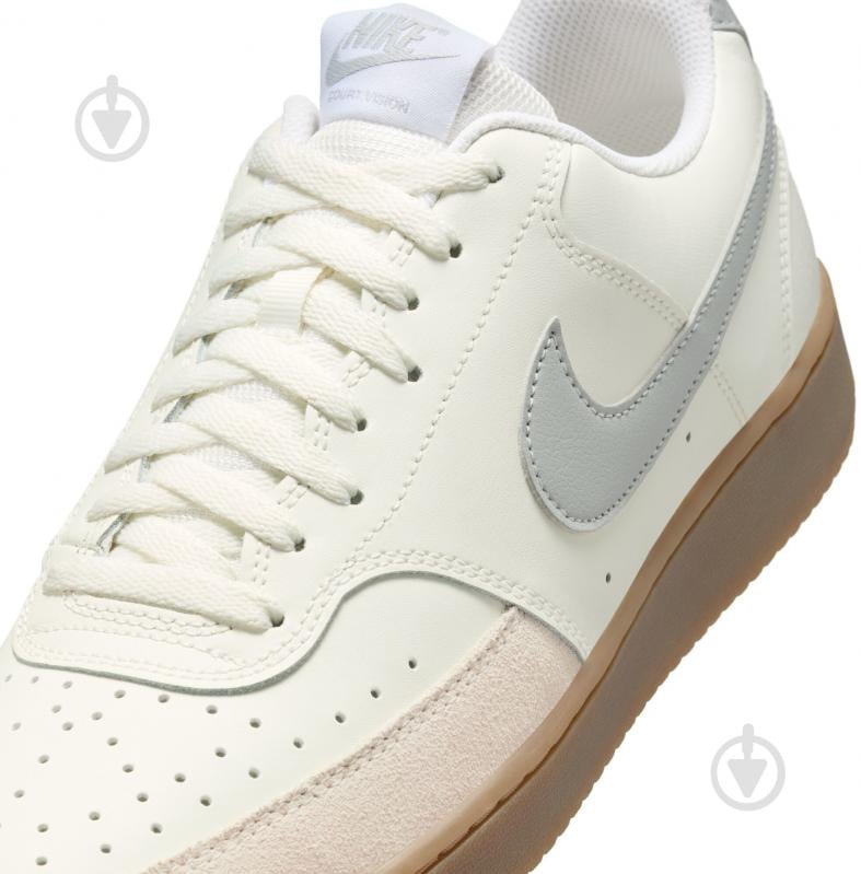Кросівки чоловічі демісезонні Nike Court Vision Low HV2530-100 р.44 бежеві - фото 9 Кросівки чоловічі демісезонні Nike Court Vision Low HV2530-100 р.44 бежеві - фото 9