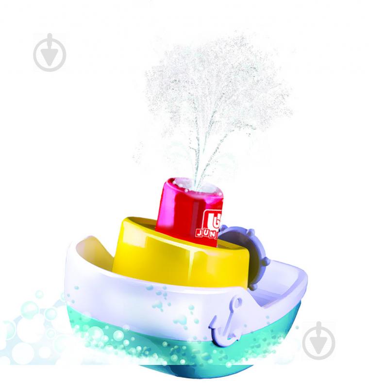 Іграшка для води Bb Junior Splash 'N Play Spraying Tugboat Катер 16-89003 - фото 3