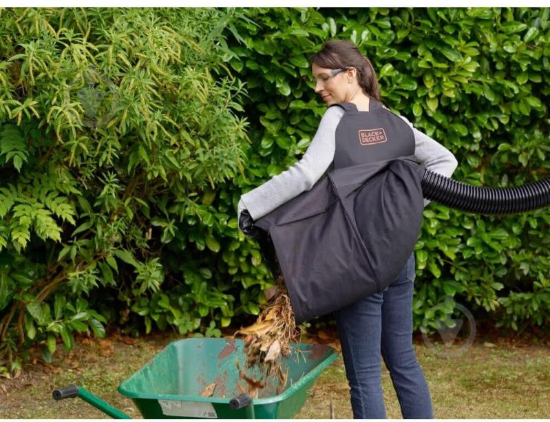 Пылесос садовый Black+Decker BEBLV290 - фото 9