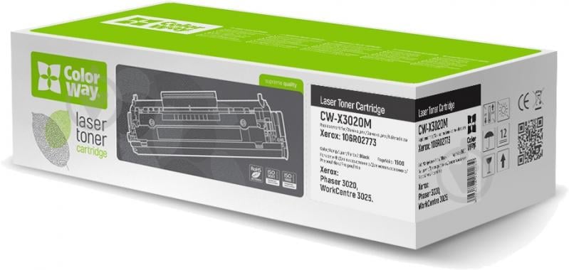 Картридж ColorWay Xerox Phaser (106R02773) 3020/WC3025 (CW-X3020M) black - фото 1 Картридж ColorWay Xerox Phaser (106R02773) 3020/WC3025 (CW-X3020M) black - фото 1