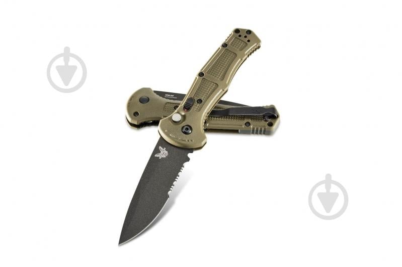 Нож складной Benchmade CLAYMORE AUTO 9070SBK-1 - фото 1