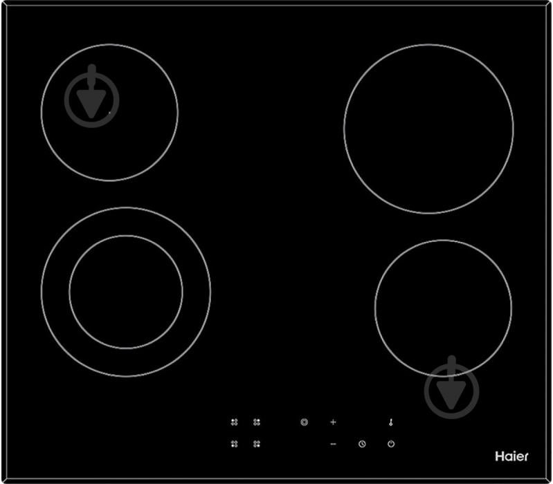 Варильна поверхня електрична Haier HHX-C64DVB - фото 1