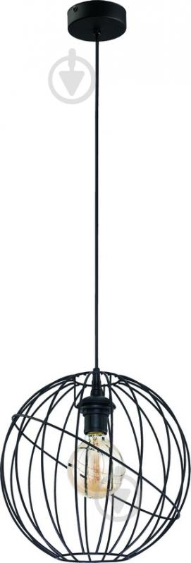 Подвес TK Lighting Orbita 1x60 Вт E27 черный 1626 - фото 1