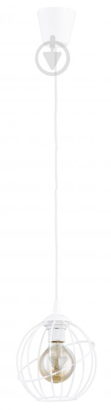 Подвес TK Lighting Orbita 1x60 Вт E27 белый 1629 - фото 1