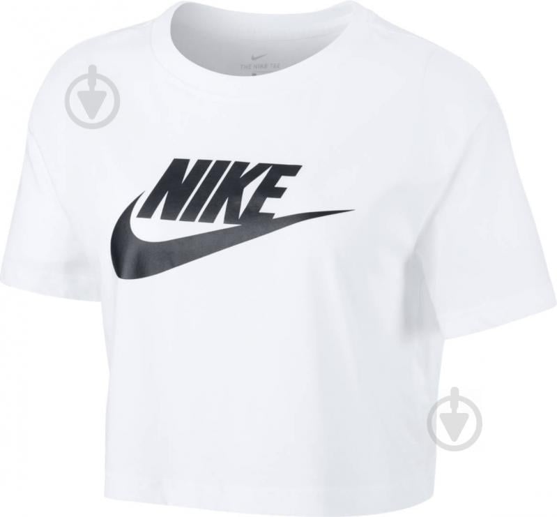 Футболка Nike TEE ESSNTL CRP ICN FTRA BV6175-100 р.M белый - фото 1