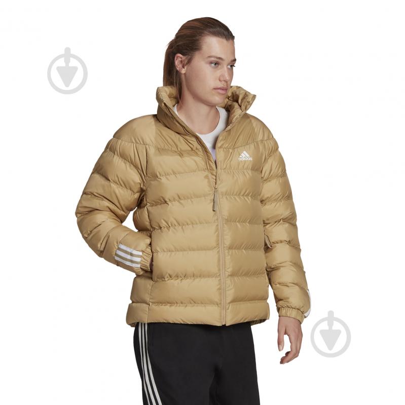 Пуховик жіночі зимові Adidas W ITAVIC M H J GQ2344 р.XS бежевий - фото 7