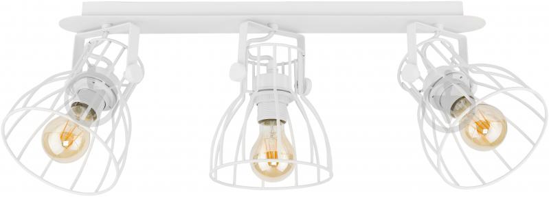 Спот TK Lighting Alano 3x60 Вт E27 білий 2118 - фото 1