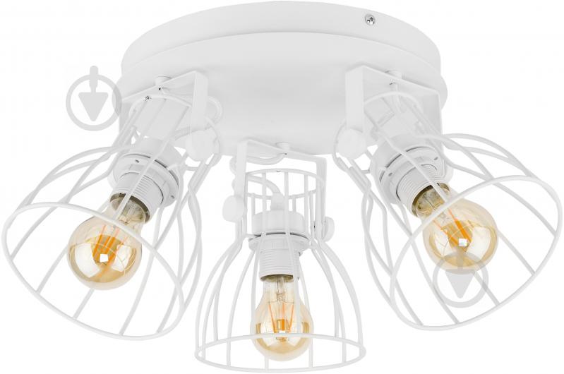 Спот TK Lighting Alano 3x60 Вт E27 білий 2119 - фото 1