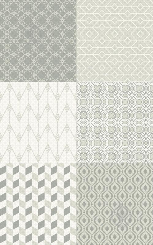 Декор Golden Tile Verdelato Patchwork ivory А6А311 25x40 см - фото 1