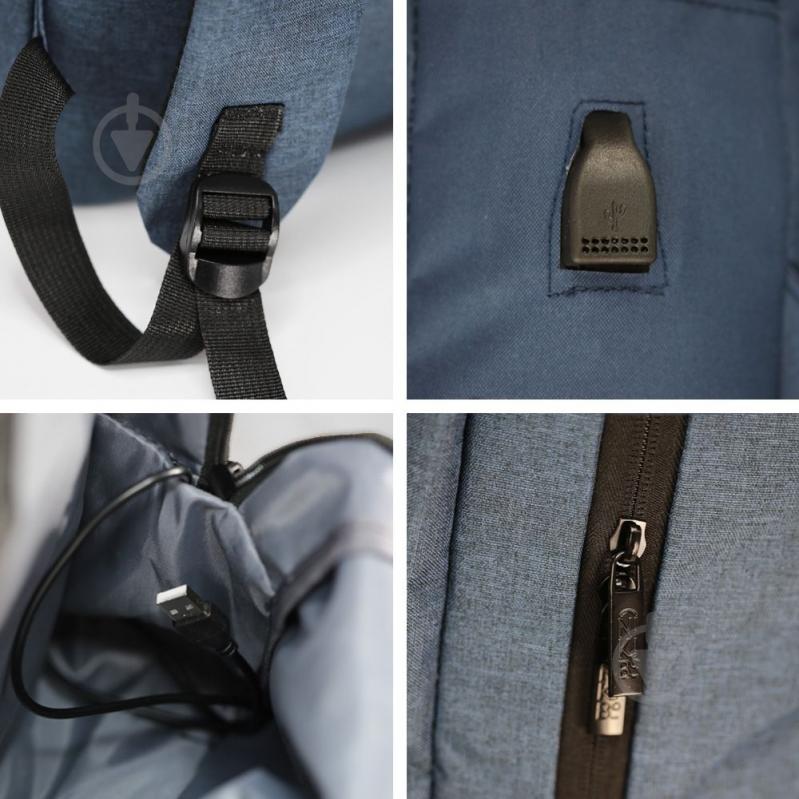 Рюкзак NikiBo Lite синій - фото 5