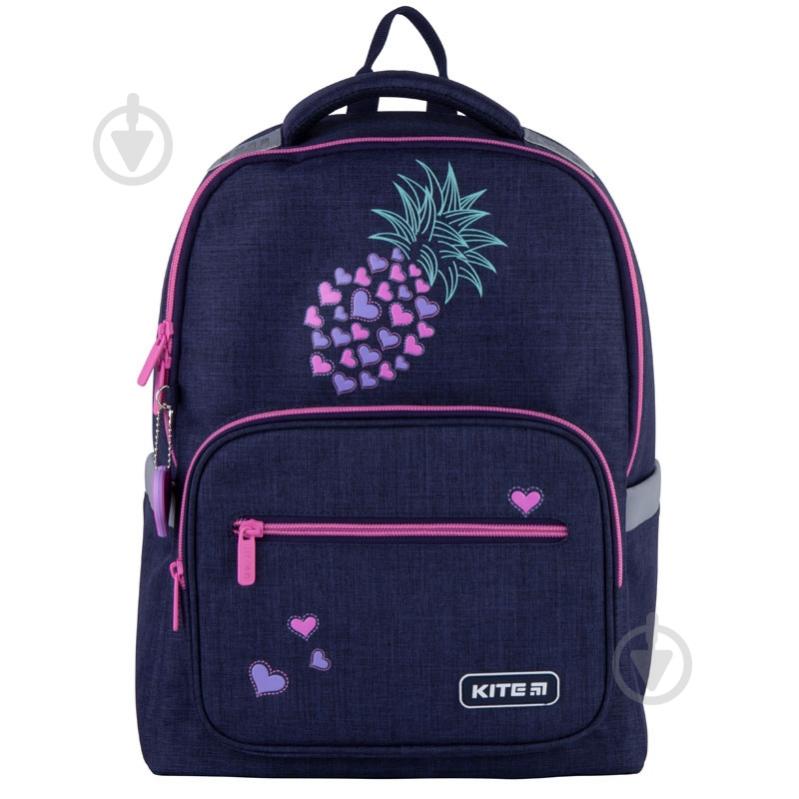 Рюкзак школьный KITE Education 770 Pineapple 47367 - фото 1 Рюкзак школьный KITE Education 770 Pineapple 47367 - фото 1