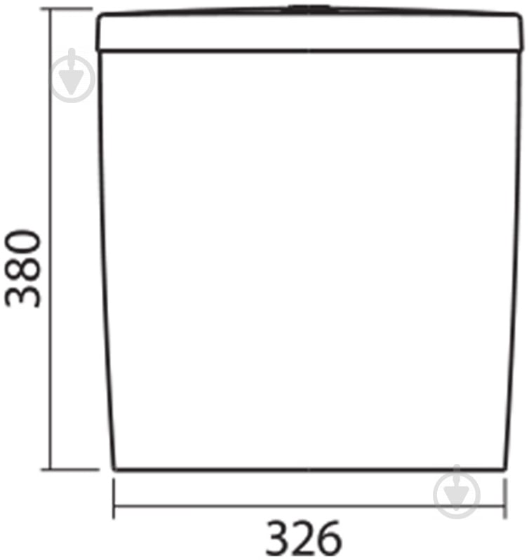 Унитаз-компакт Kolo Freja L79211000 с дюропластовым сиденьем - фото 5