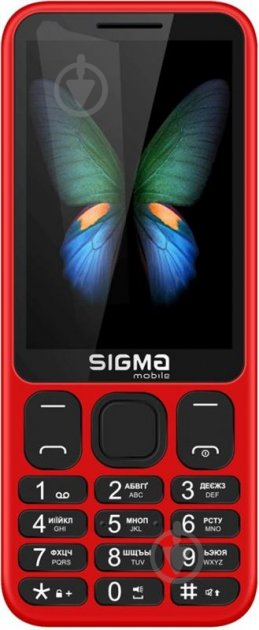 Мобильный телефон Sigma mobile X-Style 351 Lider red - фото 1