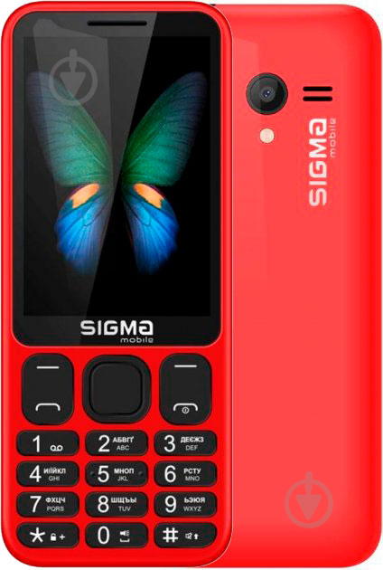 Мобильный телефон Sigma mobile X-Style 351 Lider red - фото 2