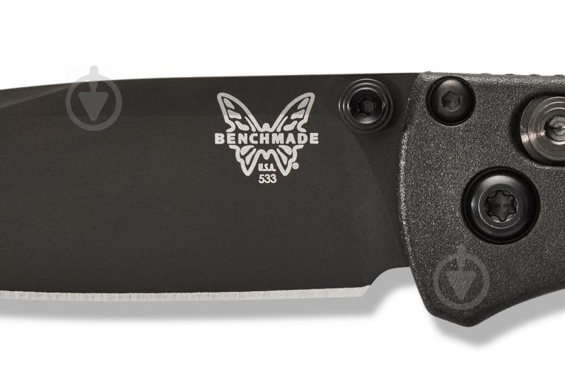 Ніж складаний Benchmade MINI BUGOUT 533BK-2 - фото 6