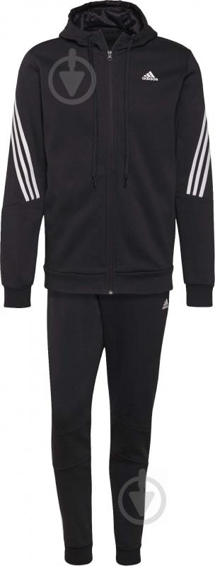 Спортивний костюм Adidas MTS COT FLEECE H42021 р. M чорний - фото 3