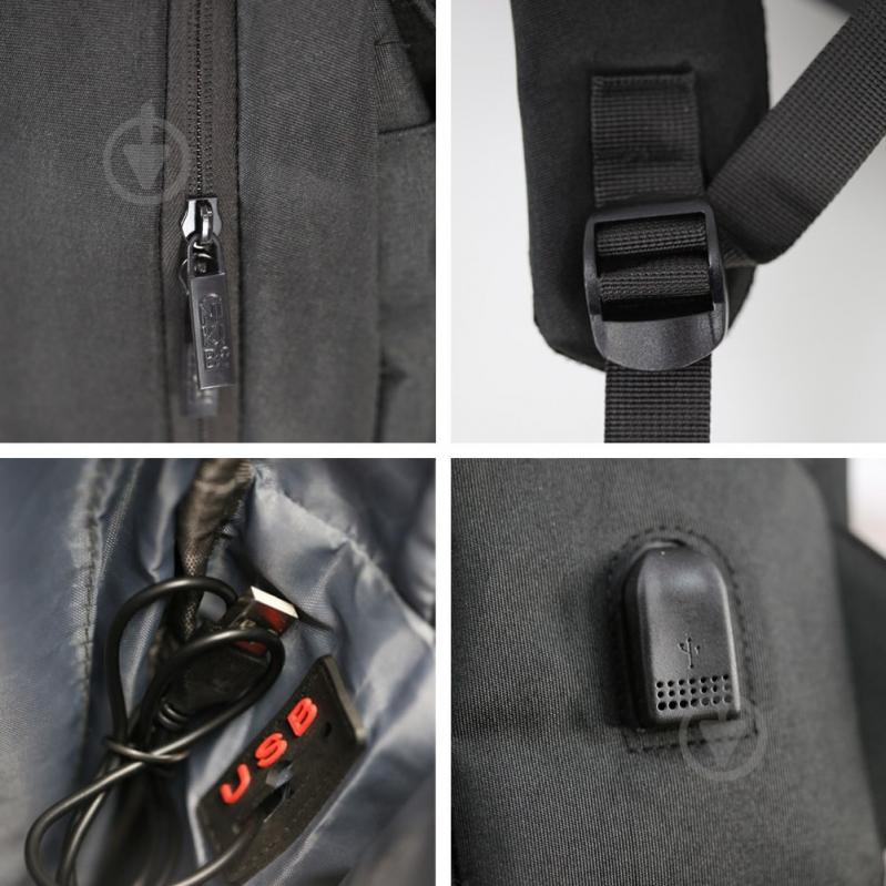 Рюкзак NikiBo Studio черный - фото 5