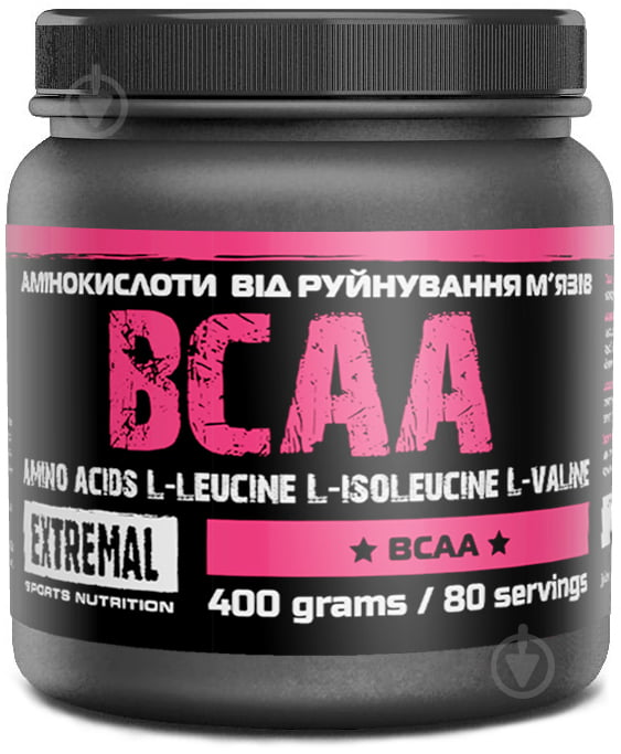 Амінокислота Extremal ВСАА 400 г - фото 1