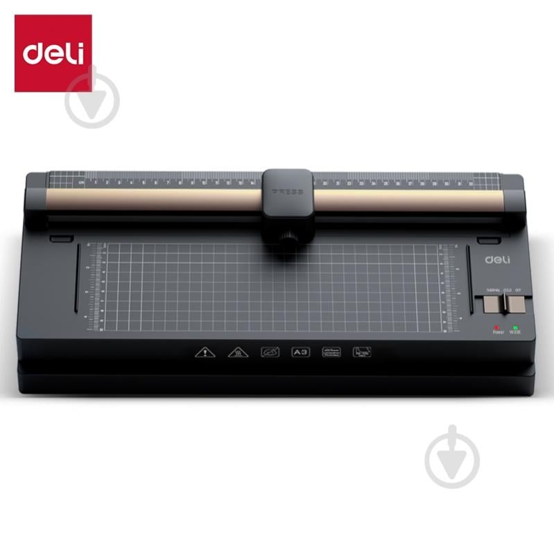 Ламинатор T110 А3 125 мкм (3 в 1) Deli - фото 2
