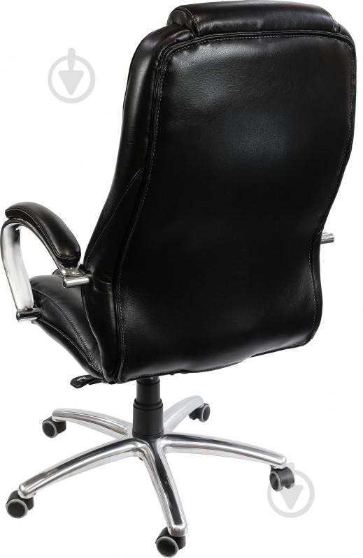 Крісло AMF Art Metal Furniture Мустанг AnyFix Хром Лаки чорний - фото 3
