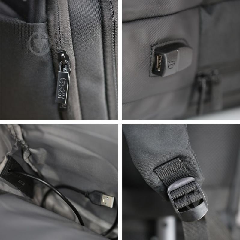 Рюкзак NikiBo Scout черный - фото 5