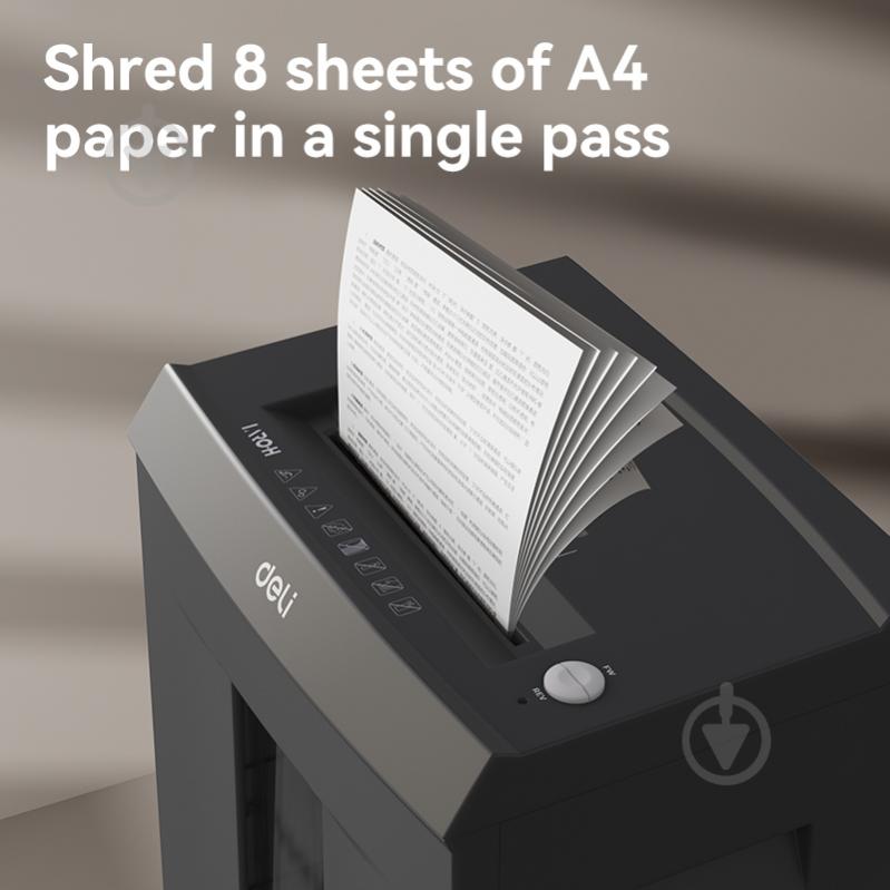 Уничтожитель документов T098 Deli - фото 5