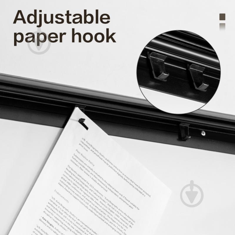 Магнитно-маркерный флипчарт Deli 107х75 см (V130) - фото 6