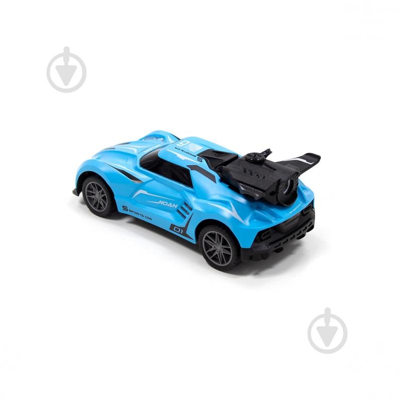 Автомобиль на р/у Sulong Toys Spray Car Sport голубой 1:24 SL-354RHBL - фото 3