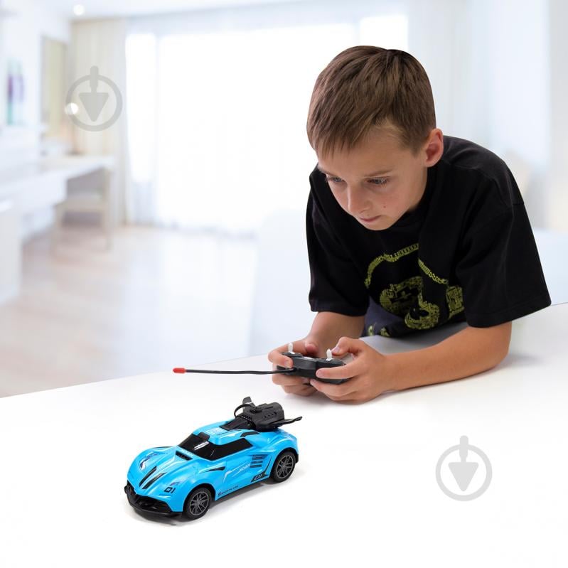 Автомобиль на р/у Sulong Toys Spray Car Sport голубой 1:24 SL-354RHBL - фото 10